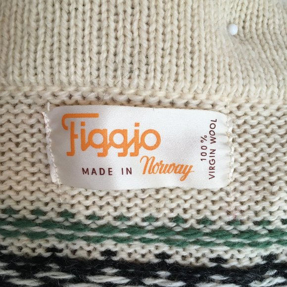 Vtg Figgjo Norwegian Sweater - Picture 5 of 5